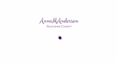 Desktop Screenshot of annamanderson.com